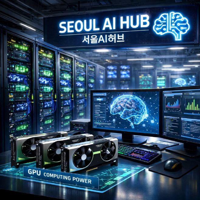 Seoul AI Cloud GPU 지원(AI로 생성한 이미지)/서울시