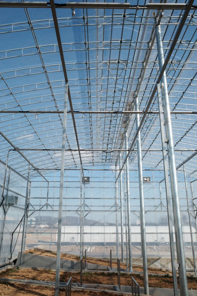 기후변화연구동 시설 중 하나인 '미래강우동' 내부 전경. /공동취재단