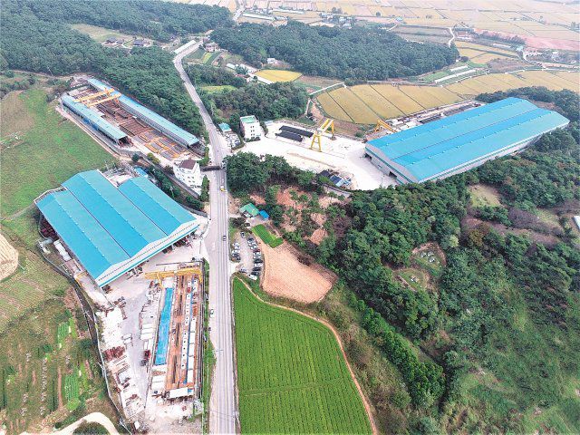 충남 당진시에 위치한 ㈜에스앤씨산업 공장 전경. ㈜에스앤씨산업 제공