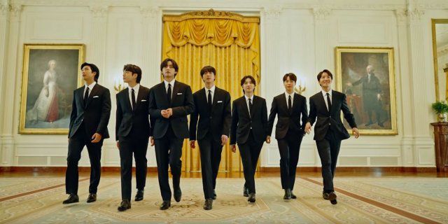 지난달 31일(현지시간) 그룹 방탄소년단(BTS)은 미국 백악관을 방문했다. 백악관 유튜브 채널 영상 캡처