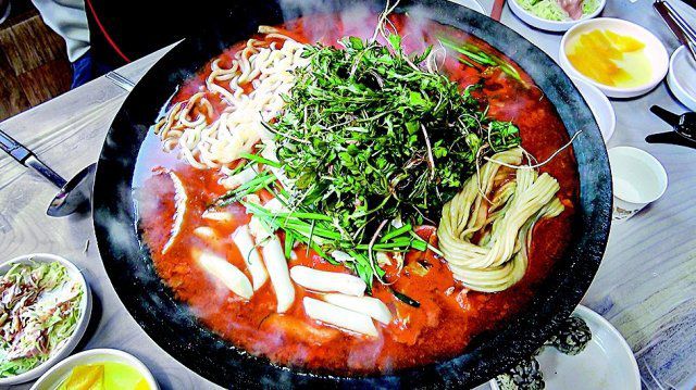 태백 물닭갈비.