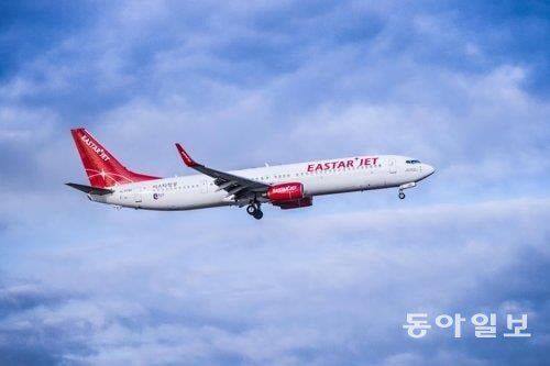 이스타항공 항공기.