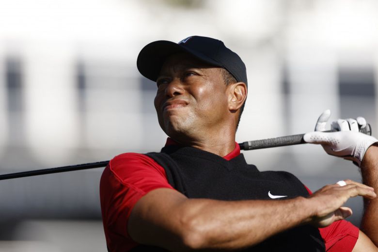 ‘골프황제’ 타이거 우즈는 투어 데뷔 시절부터 나이키의 ‘풀 라인’ 후원을 받아오고 있다. 로스앤젤레스=AP 뉴시스