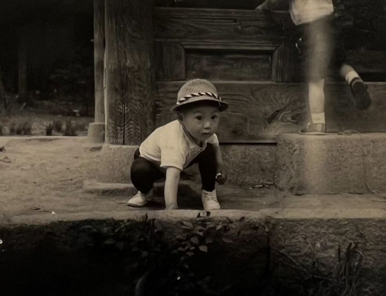 윤기중 연세대 명예교수가 직접 찍은 윤석열 대통령 유아 시절. 대통령실 제공