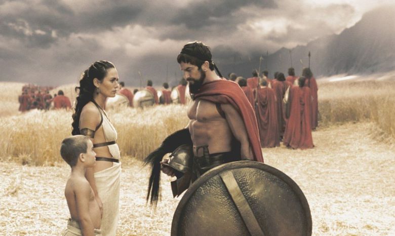 영화 ‘300’의 한 장면. 스파르타에서 아고게를 거치지 않고도 지배계급 지위를 유지할 수 있는 건 왕자뿐이었다.