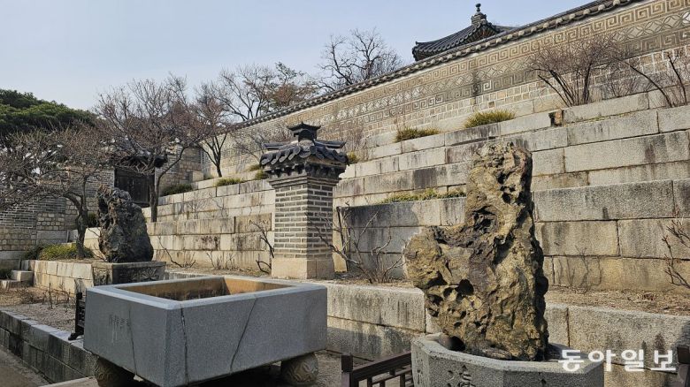 조만간 봄꽃이 만발할 창덕궁의 화계. 김선미 기자