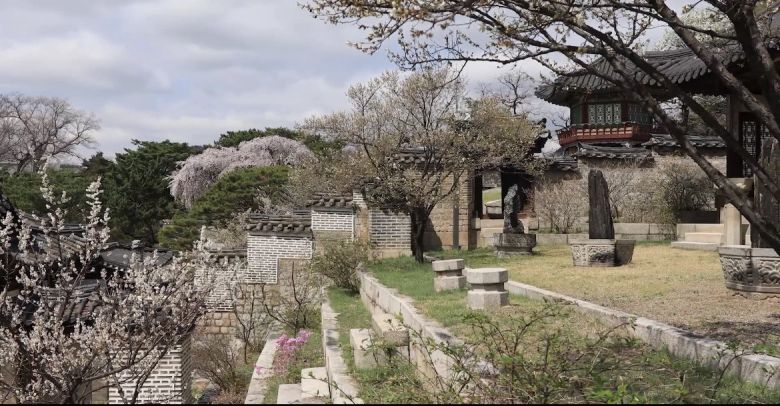 낙선재 뒤뜰 풍경. 창덕궁관리소 제공