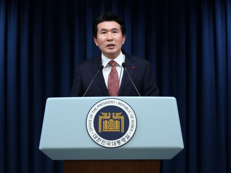 황상무 대통령시민사회수석비서관. 뉴스1