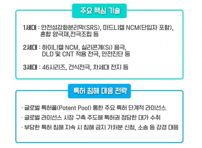 LG에너지솔루션 특허 침해 대응 전략