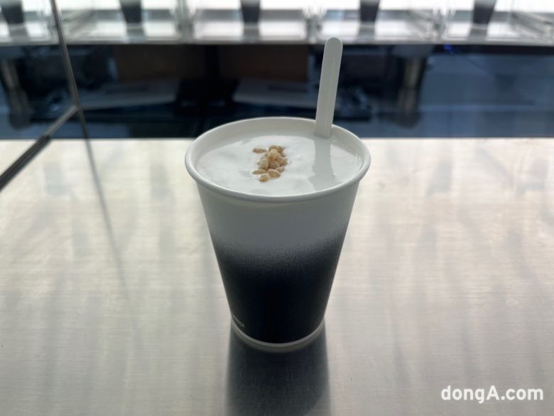 뉴믹스커피 볶은 쌀맛. 사진=김상준 동아닷컴 기자