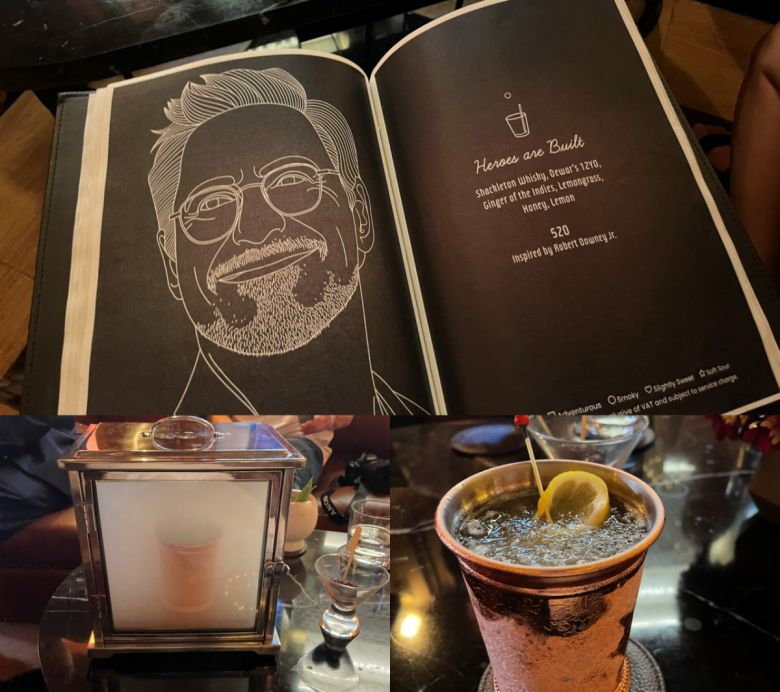 로버트 다우니 주니어에게 영감을 받은 칵테일. 이혜원 동아닷컴 기자 hyewon@donga.com