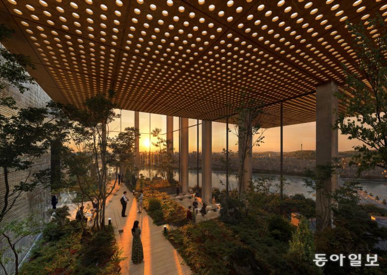 서울 서초구 잠원동 ‘리버사이드 호텔’ 부지 복합개발 계획. 서울시 제공