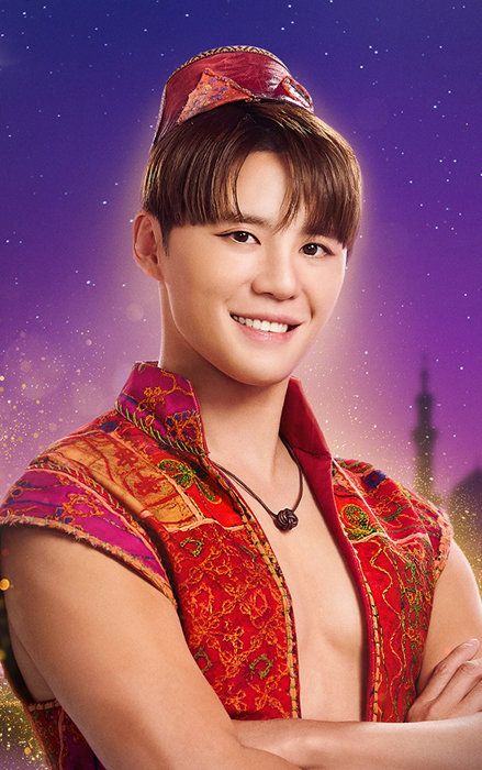 뮤지컬 ‘알라딘’의 알라딘 역 김준수. 에스앤코 제공