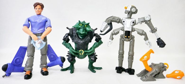 레고가 2002년 야심차게 출시했던 신제품 액션피규어 갈리도르. 하지만 처참한 판매 실적으로 인해 채 1년도 안 돼 생산을 중단했다. 레고 역사상 최악의 실패 사례로 꼽힌다. toypro.com