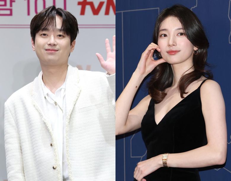 이찬원(왼쪽), 배수지. 뉴스1