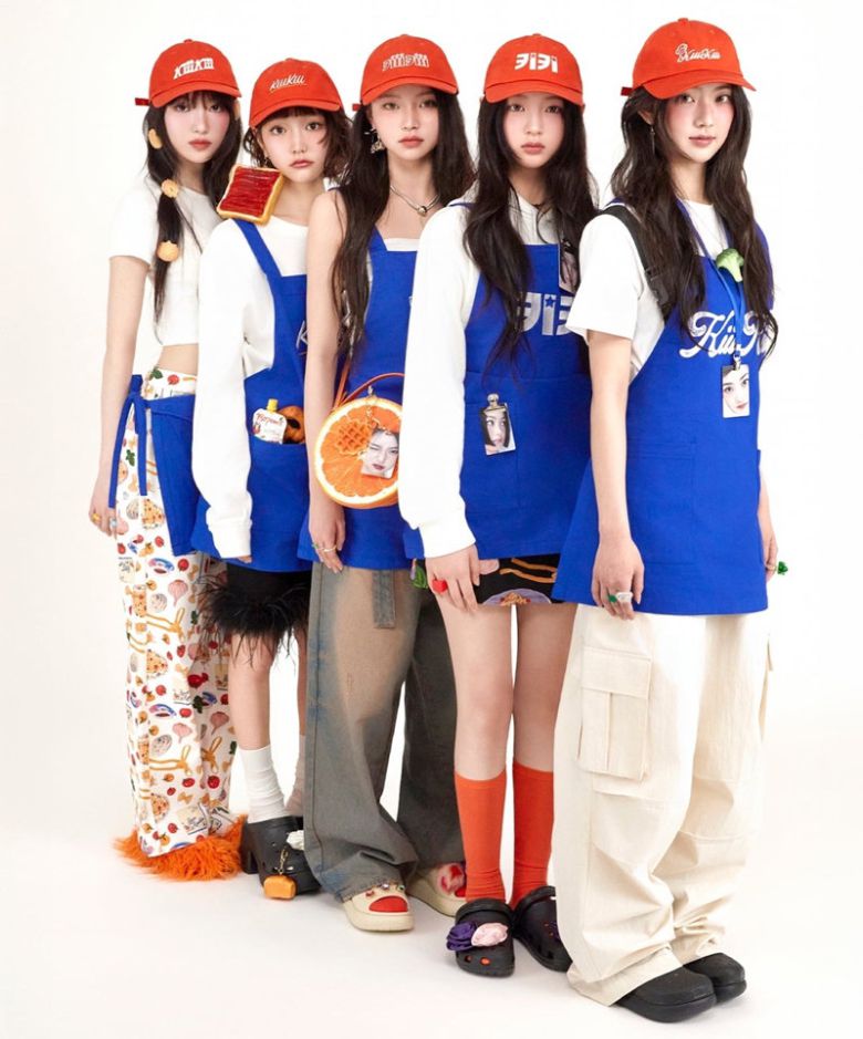 키키의 수이, 지유, 하음, 키야, 이솔(왼쪽부터). 스타쉽엔터테인먼트 제공