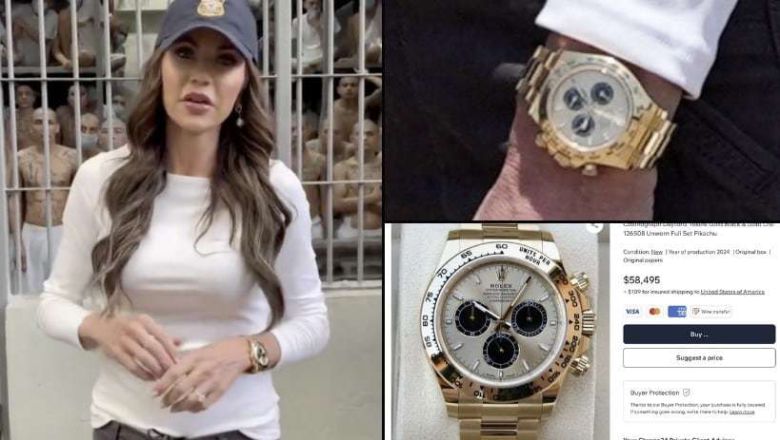 엘살바도르에 있는 중남미 최대 테러범 수용소를 방문한 크리스티 놈 미국 국토안보부 장관이 반쯤 벌거벗은 수감자들을 배경으로 촬영한 영상을 소셜미디어(SNS)에 올리자, 그가 착용한 6만 달러(약 8800만 원)짜리 시계가 포착되며 논란이 일었다. 놈 장관이 20일(현지시각) 가족과 식사하던 중 핸드백을 도난당했다. 엑스 갈무리