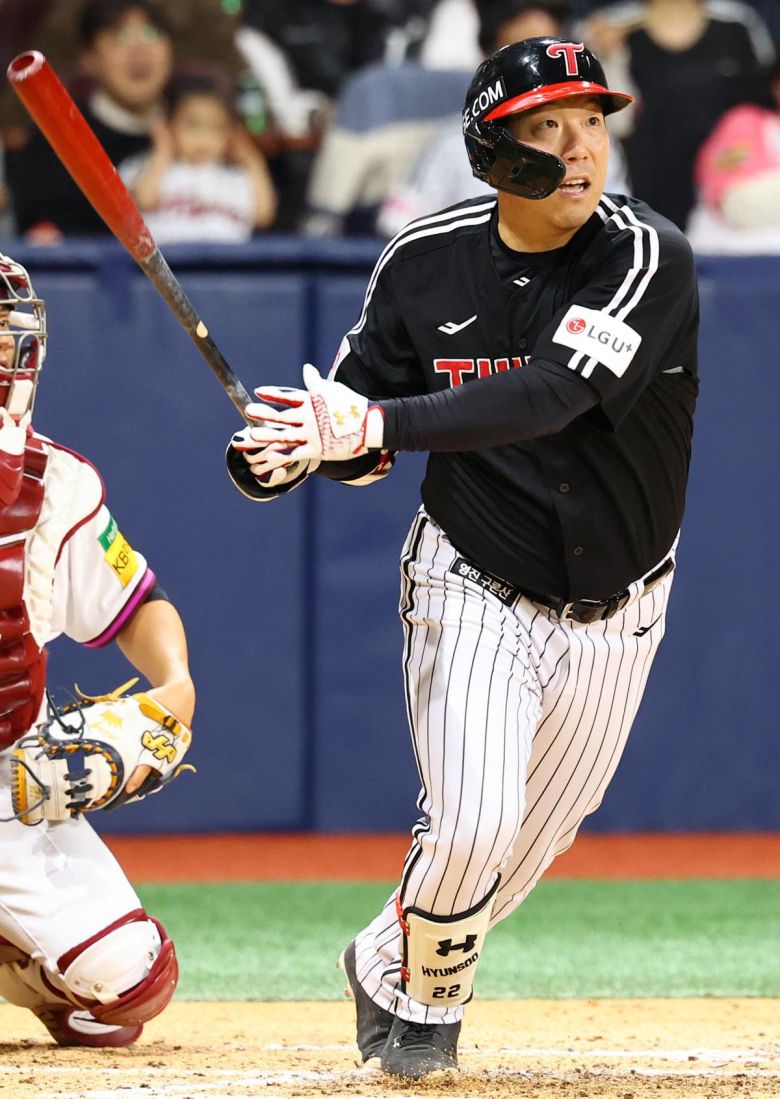 LG 김현수. 뉴시스 제공