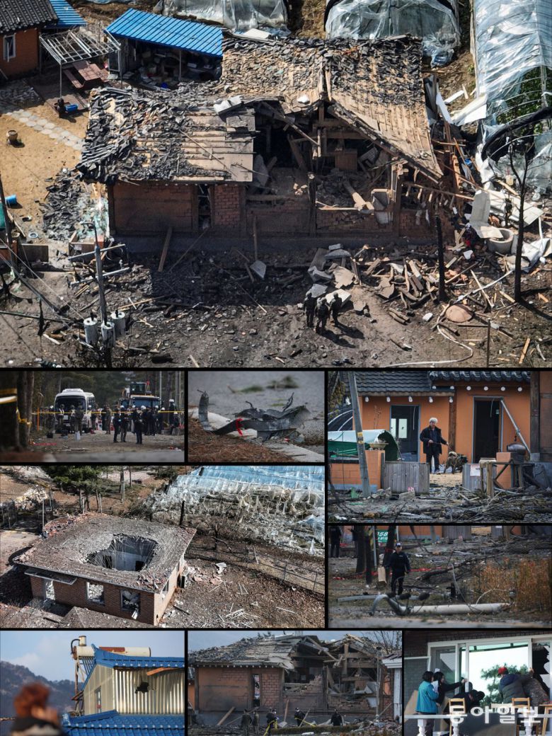 제267회 이달의 보도사진상 스토리 부문 우수상 ‘폭발이 마을에 남긴 흉터’. 박형기 기자 oneshot@donga.com