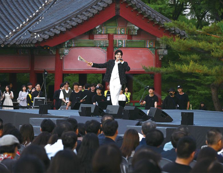 덕수궁 중화전에선 고궁음악회 클래식 공연이 펼쳐졌다. 중구 제공