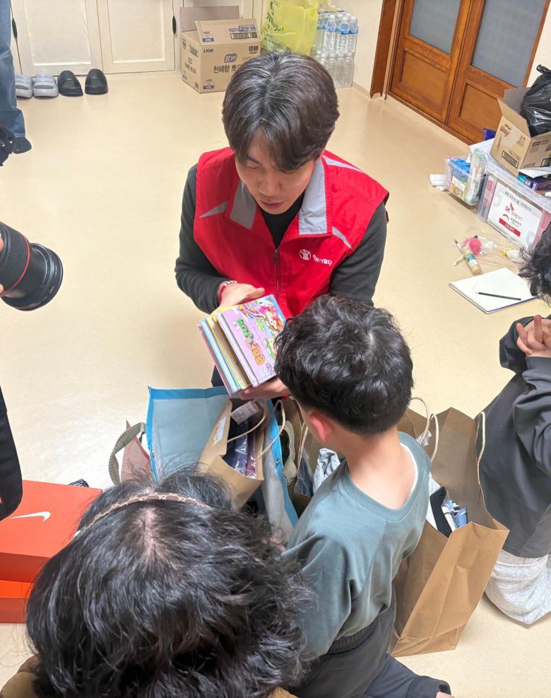 세이브더칠드런은 피해 지역에 아동용 물품을 지원했다.