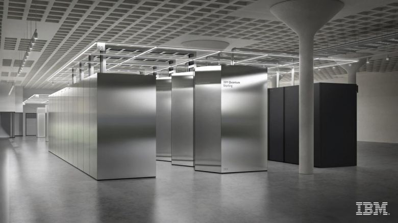 세계 최초의 대규모 오류내성 양자컴퓨터 ‘IBM 퀀텀 스탈링’의 모식도. IBM 제공