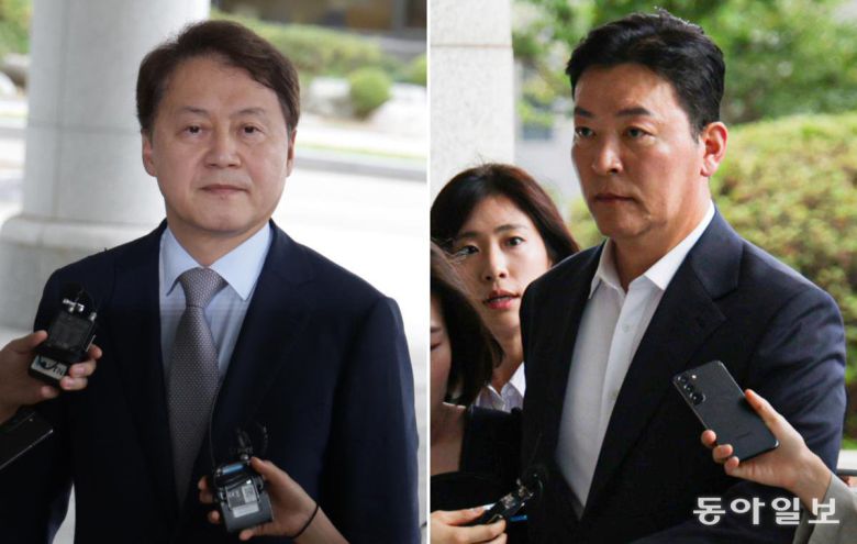 특검 출석한 前 민정수석-경호차장 김주현 전 대통령민정수석비서관이 3일 조은석 특별검사팀 사무실이 마련된 서울 서초구 서울고등검찰청 청사에 들어가고 있다(왼쪽 사진). 같은 날 윤석열 전 대통령 체포를 방해한 혐의를 받는 김성훈 전 대통령경호처 차장이 특검에 출석해 조사를 받았다. 박형기 기자 oneshot@donga.com