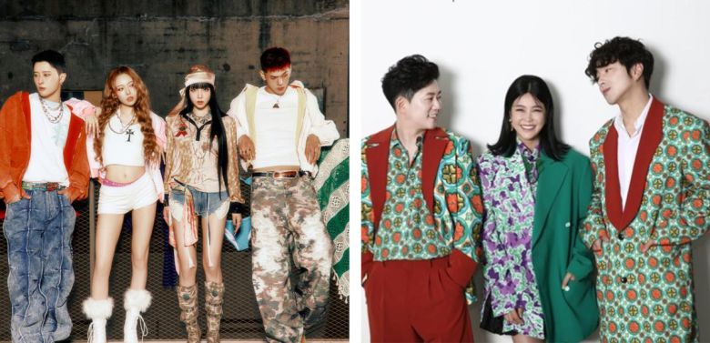 라틴팝 장르로 꾸준히 사랑받아 온 카드(왼쪽 사진)와 데뷔 20년 차인 타이푼(오른쪽 사진)도 올여름 나란히 컴백한다. 혼성그룹이 드문 K팝 시장에 새로운 바람을 일으킬지 주목된다. DSP미디어·지안캐슬 제공