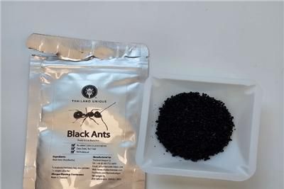 국내에서 허가받지 않고 판매된 태국산 건조 개미         자료: 식품의약품안전처