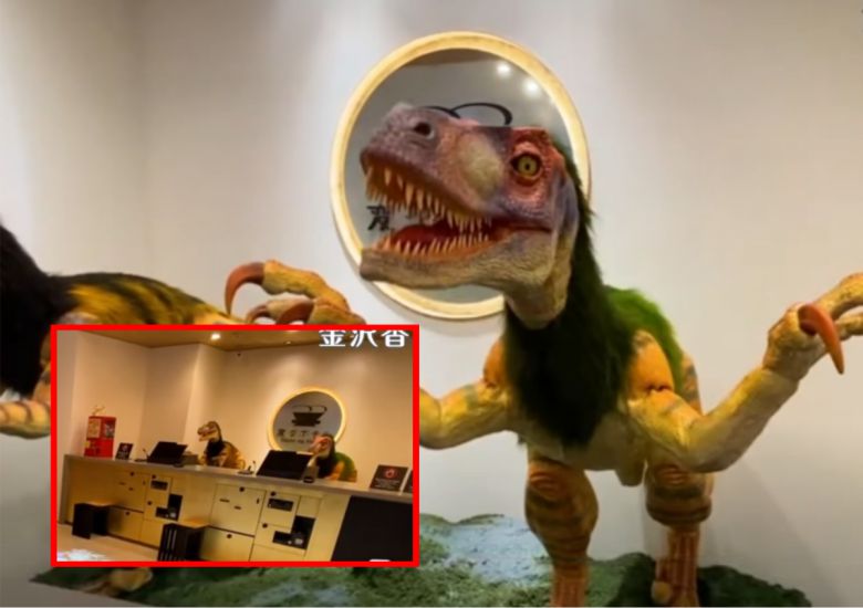 아르헨티나 관광객이 일본 도쿄의 헨나호텔에서 로봇 직원들과 마주한 체크인 장면을 영상으로 공개했다. 해당 호텔은 프런트부터 체크아웃까지 전 과정을 로봇이 담당하는 무인 시스템으로 운영된다. (사진=헨나호텔 홈페이지)