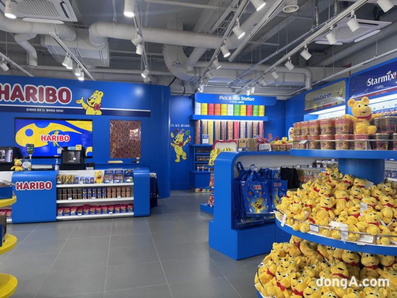 하리보 스토어 매장 내부 전경. 황소영 기자 fangso@donga.com