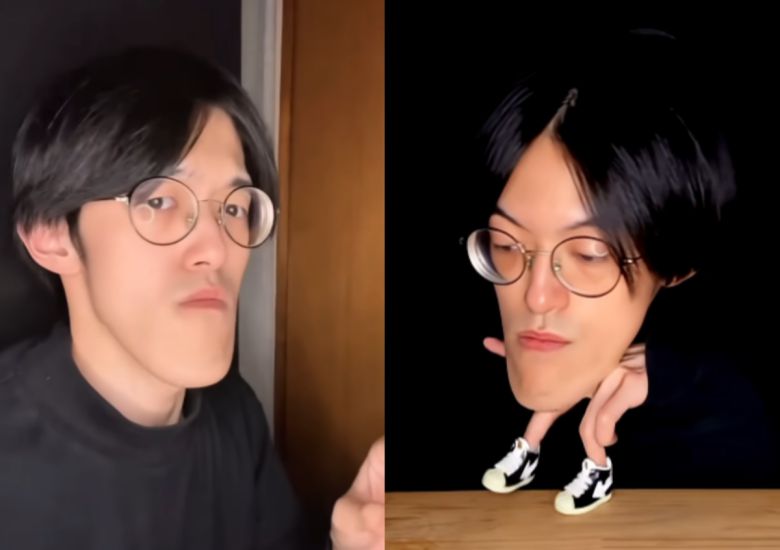 비정상적으로 긴 턱 때문에 놀림을 받았던 일본 남성 ‘조노우치’가 이를 개성으로 삼아 셀프 브랜딩에 성공했다. 턱이 다섯 살 무렵부터 자라기 시작해 학창 시절 놀림과 연애 거절까지 겪었지만, 지금은 “세계에서 가장 긴 턱을 가진 유튜버”를 자처하며 유튜브 35만 명, 틱톡 등 다른 플랫폼에서 약 41만 명의 팔로워를 끌어모았다. (사진=틱톡)