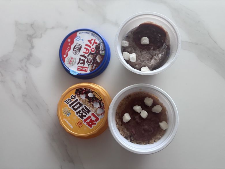 기성품 컵빙수. 황소영 기자 fangso@donga.com