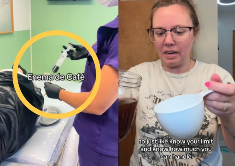미국 SNS에서 유행 중인 ‘커피 관장’에 대해 전문가들이 해독 효과는 과학적 근거가 없다고 일축했다. 오히려 화상, 카페인 중독 등 심각한 부작용 우려가 크다고 경고했다. (사진=틱톡)