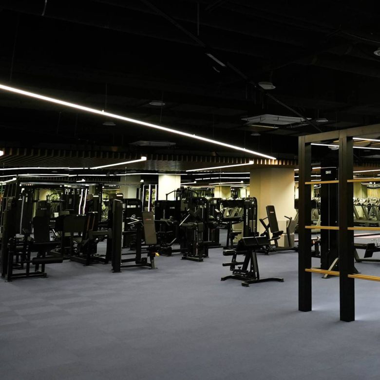 경기 용인시 처인구 ‘시대인재N 종합기숙학원’의 편의시설 중 하나인 체력단련실. 퍼스널트레이닝(PT)과 요가 수업도 들을 수 있다. 시대인재 제공