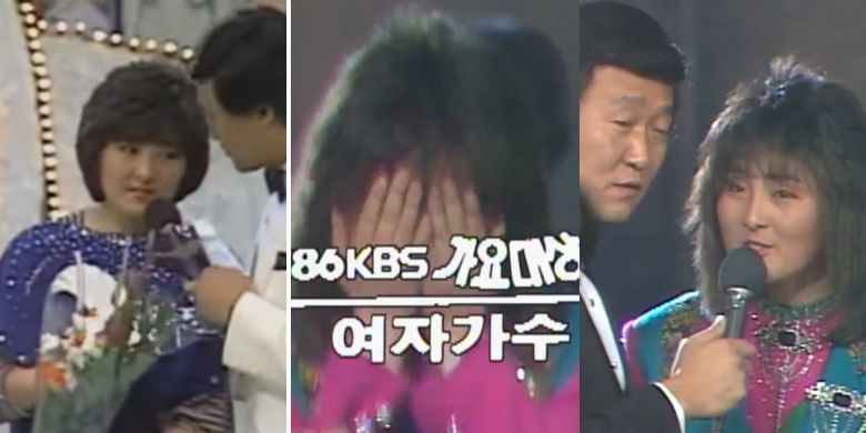 김범룡의 가수 2년 선배 정수라는 강했다. 김범룡이 데뷔한 해에 이어 이듬해까지 KBS 가요대상 여자가수상을 받아 버린다. KBS 유튜브 캡처