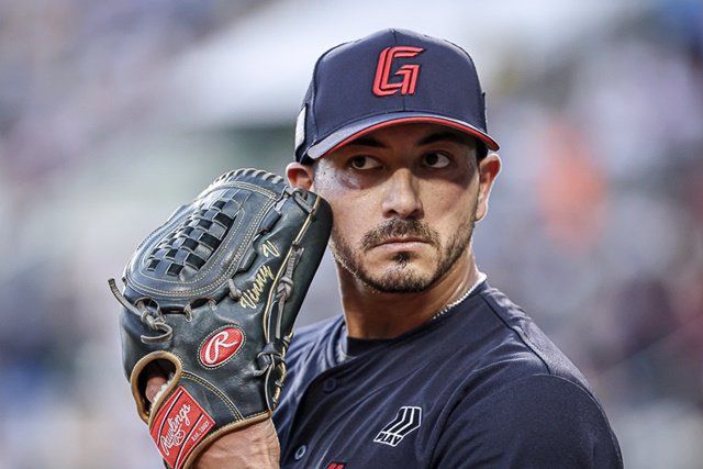 롯데 새 외국인 투수 벨라스케즈. 롯데 자이언츠 제공