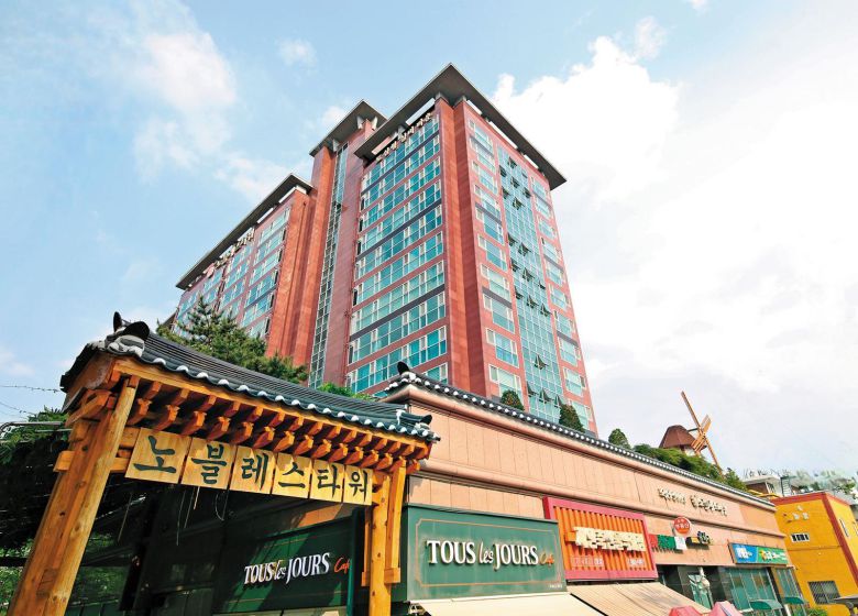 노블레스타워 전경. 노블레스타워 제공