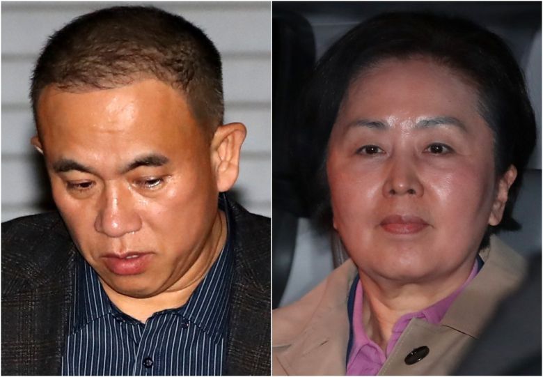 명태균 씨와 김영선 전 국민의힘 의원. 뉴스1