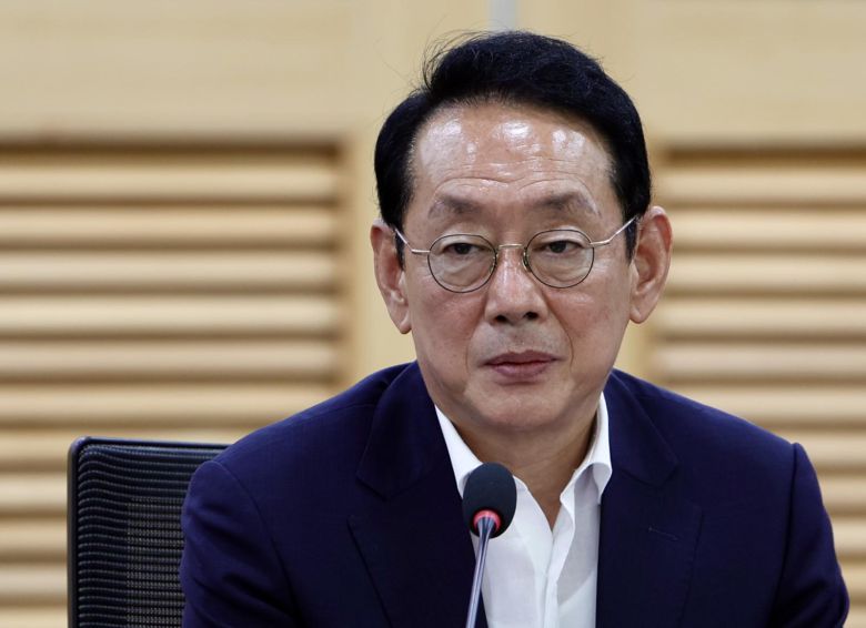 김도읍 국민의힘 정책위의장이 18일 오후 서울 여의도 국회 의원회관에서 열린 소방 국가직화 5년, 국가 책임과 지방 분권 토론회에서 발언하고 있다. 2025.09.18. 뉴시스