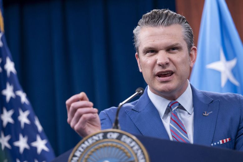 피트 헤그세스 미국 국방장관. 워싱턴=AP/뉴시스