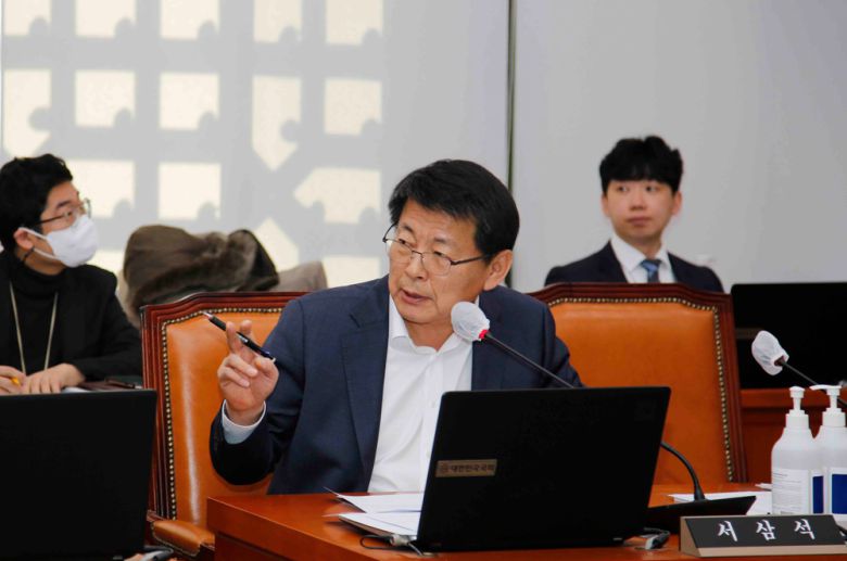 국회 농림해양축산식품위원회 소속 더불어민주당 서삼석 의원