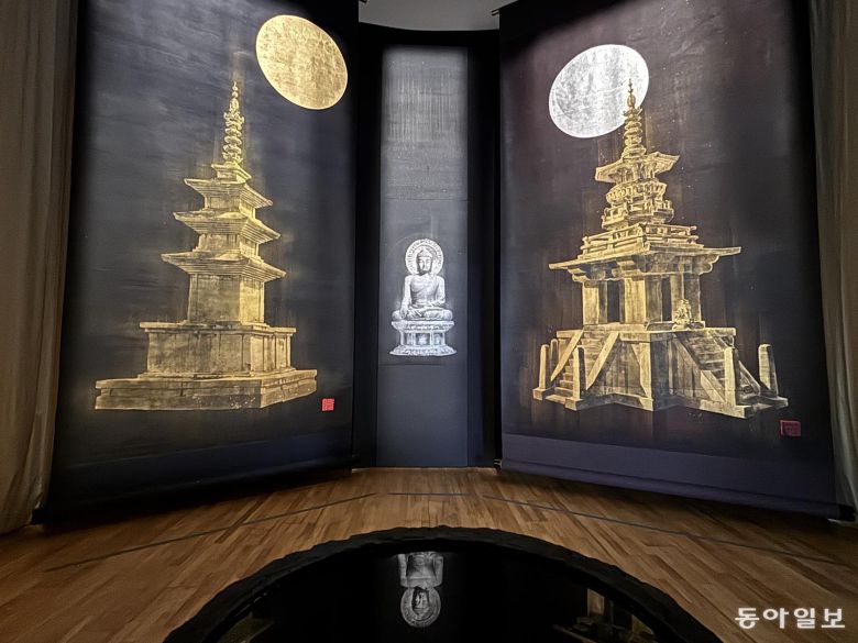 김민 작가의 ‘적연명’. 경주=김민 기자 kimmin@donga.com