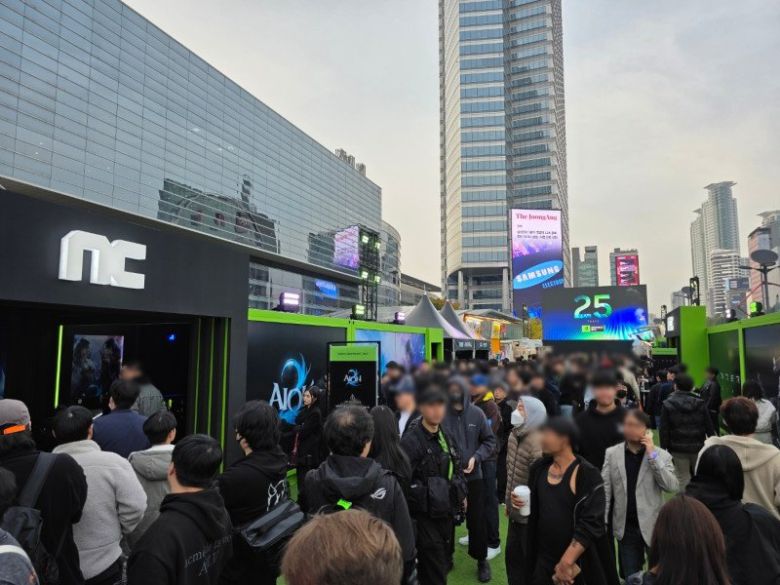 아이온 2 체험 부스 (사진=게임동아)