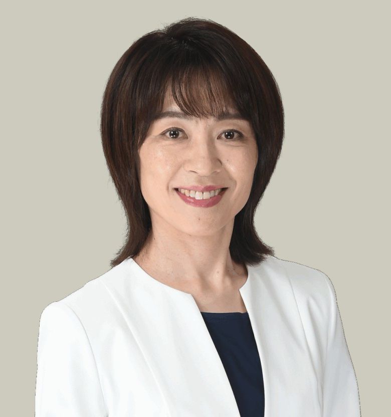 요코타 미카 히로시마현 지사 당선인. 히로시마현 제공