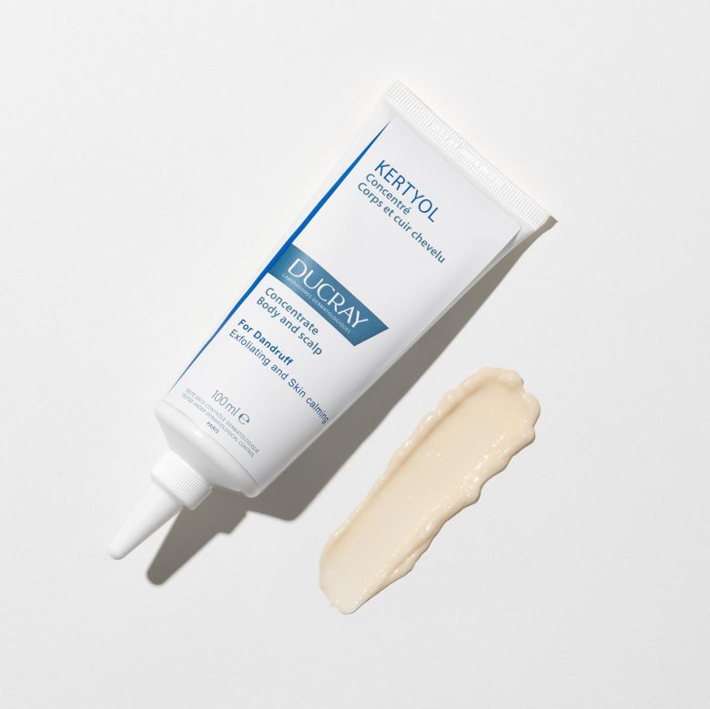 민감한 두피와 피부의 각질·건조 고민을 간편하게 관리할 수 있는 듀크레이 ‘케르티올 컨센트레이트 크림’. JW신약 제공