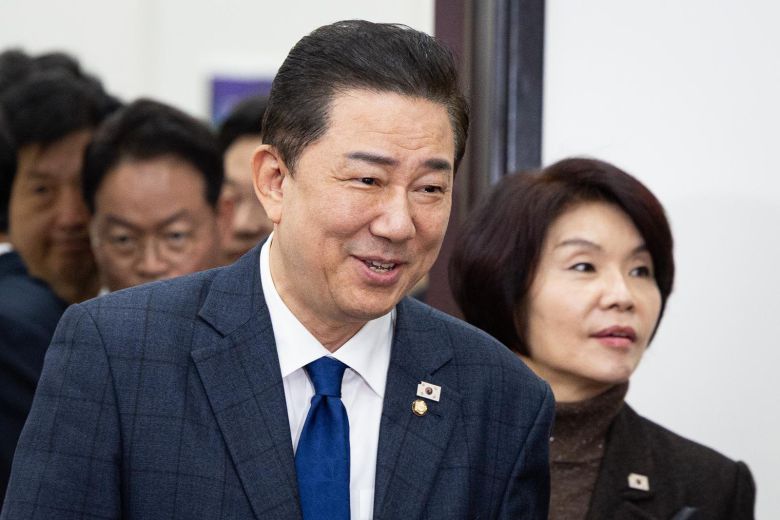 김병기 더불어민주당 원내대표. 뉴스1