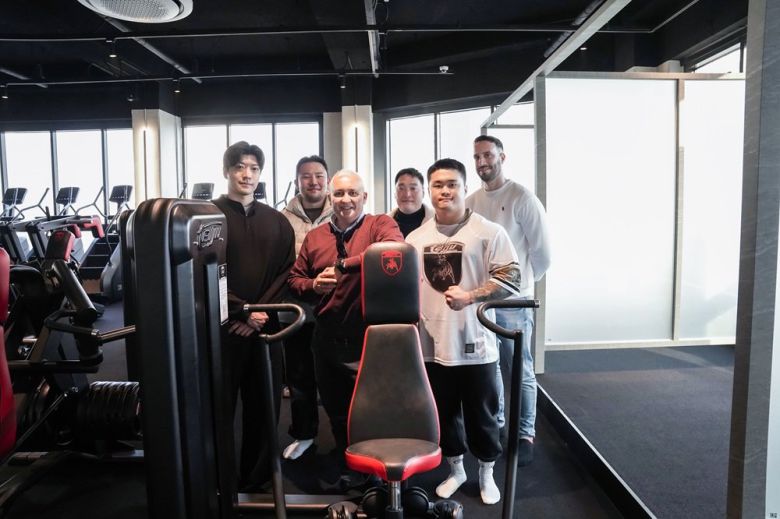 테르주 후안 회장이 테르주 오피셜센터인 의정부 올인짐을 방문했다. 테르주코리아 제공.