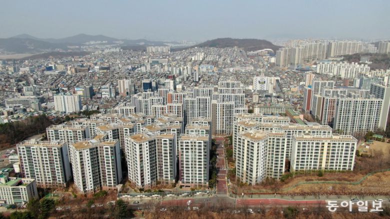 성남시 수정구 일대. 성남시 제공