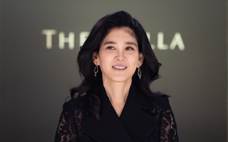 이부진 호텔신라 대표이사 사장이 20일 오전 서울 중구 호텔신라 장충사옥에서 열린 정기 주주총회를 마친 뒤 건물을 나서고 있다. 2025.03.20 뉴시스